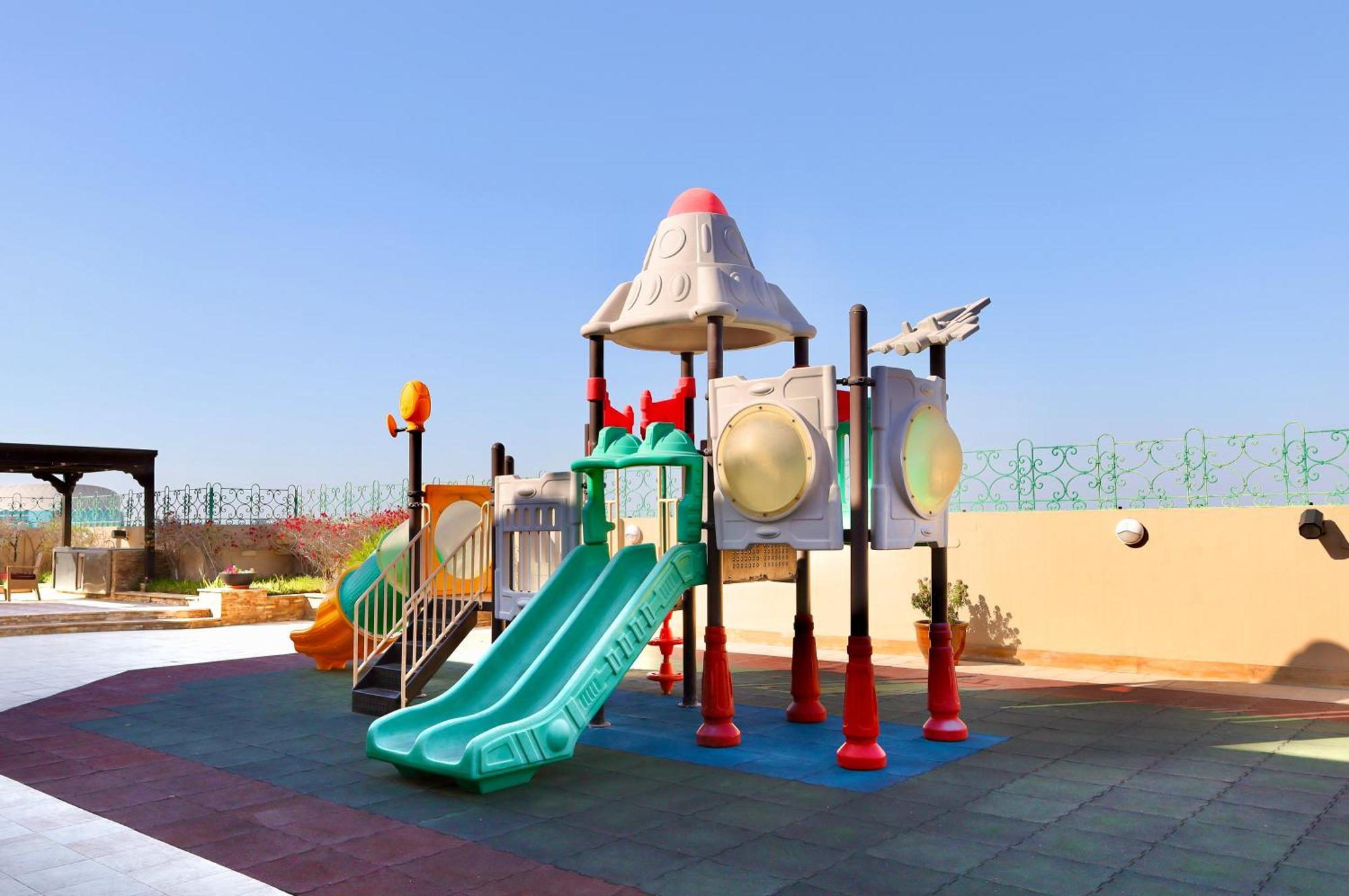 Marriott Executive Apartments Dubai Creek Exterior foto