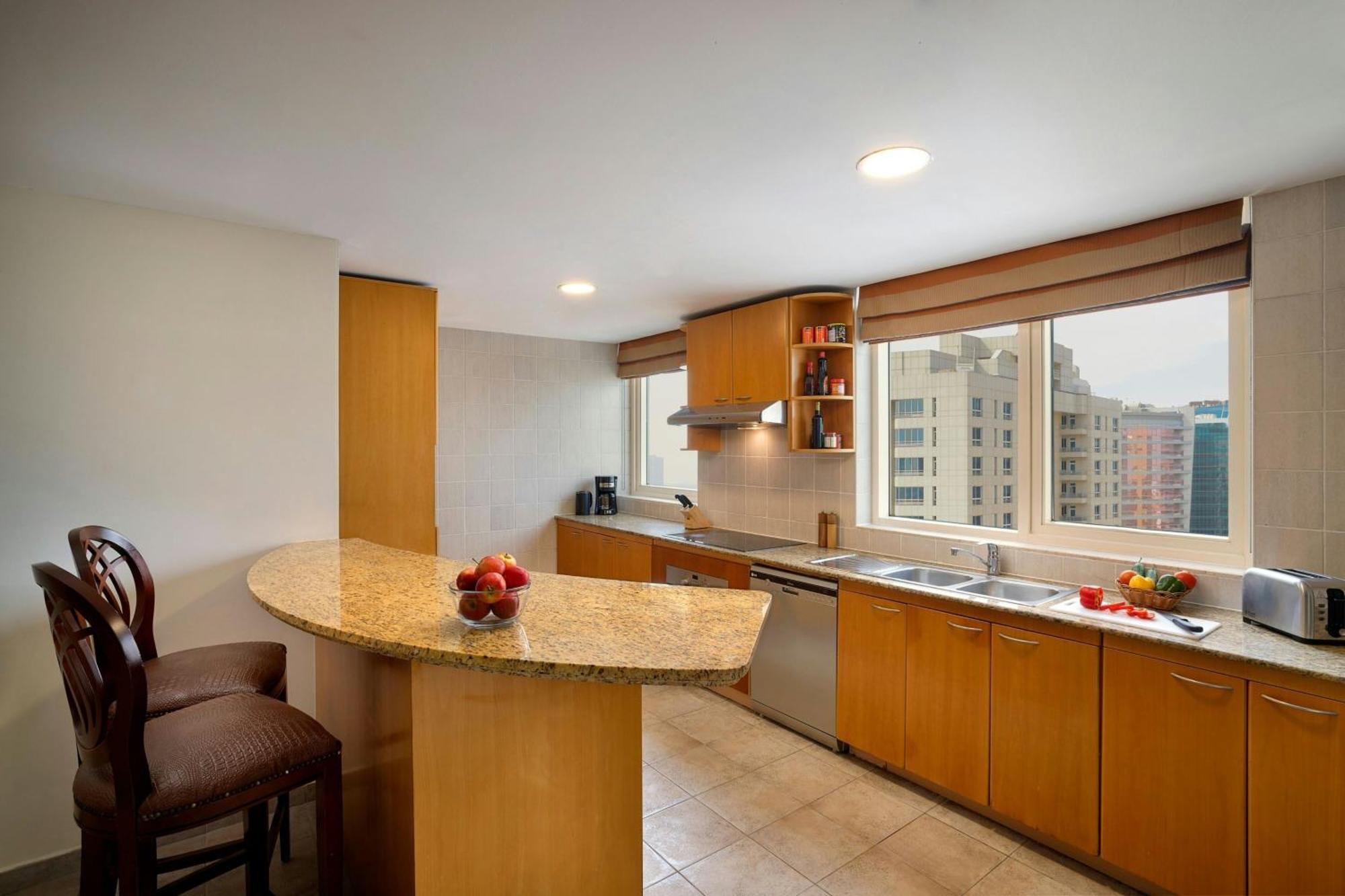 Marriott Executive Apartments Dubai Creek Exterior foto